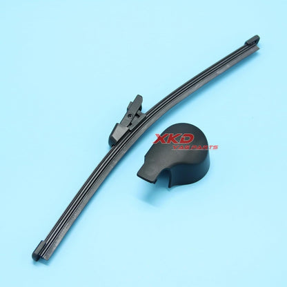 ya 2 8.15 Rear Windscreen Wiper + Wiper Arm Cover Set for VW for Golf R32 GTI Rabbit Mk6 280mm