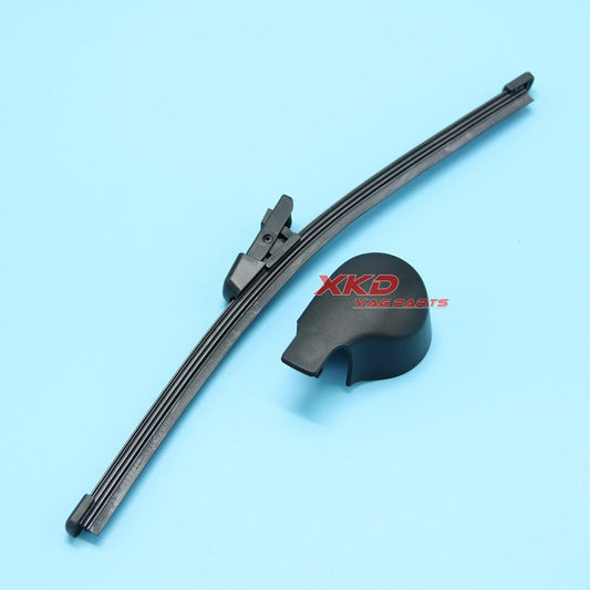ya 2 8.15 Rear Windscreen Wiper + Wiper Arm Cover Set for VW for Golf R32 GTI Rabbit Mk6 280mm