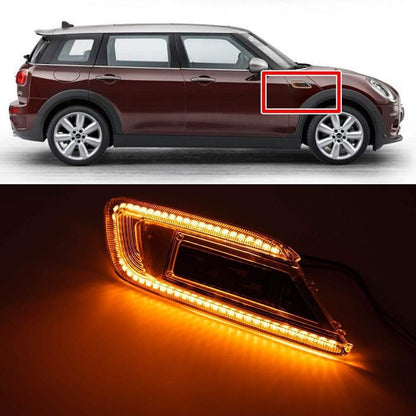 ya 14 9.20 zhengce Sequential LED Side Marker Lights Smoke Lens for 2016-UP for Mini Cooper F5-1