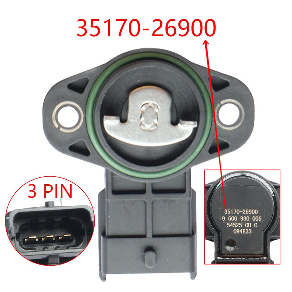 ya 4 8.24 baidi Suitable for Hyundai Getz Accent for Kia Rio 1.6L 2006-11 Throttle Position Sensor 3517026900