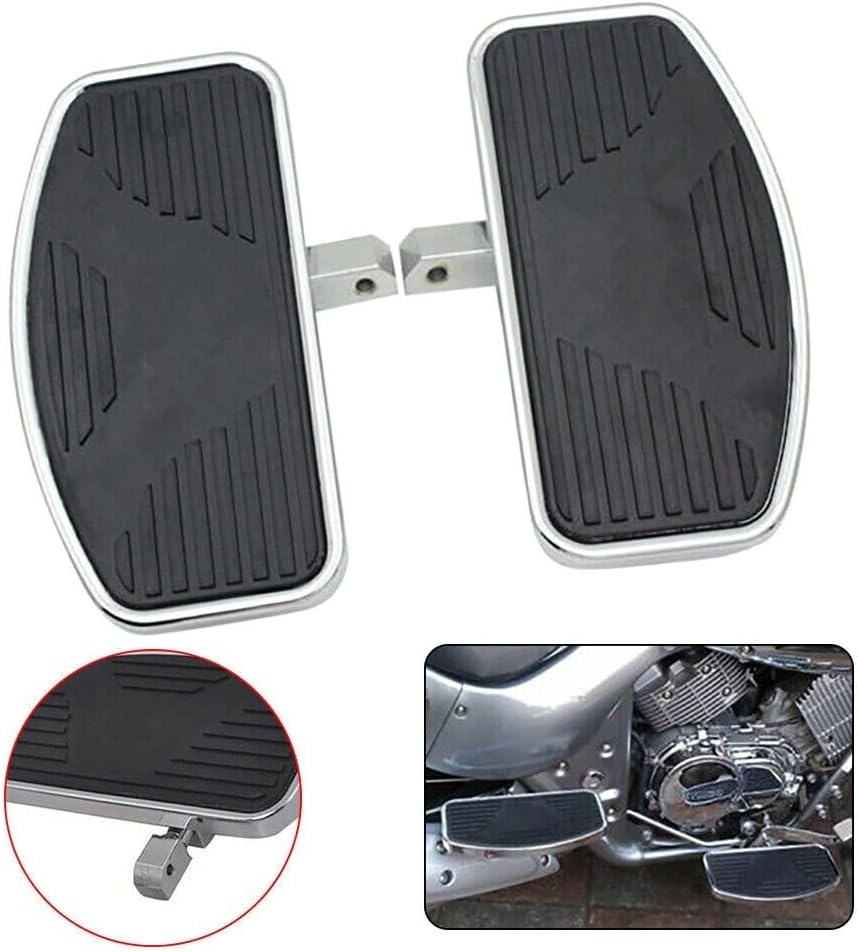 ya 2 8.15 Rider Floorboards Motorcycle Pedal Adjusted Easy Installed Foot Boards