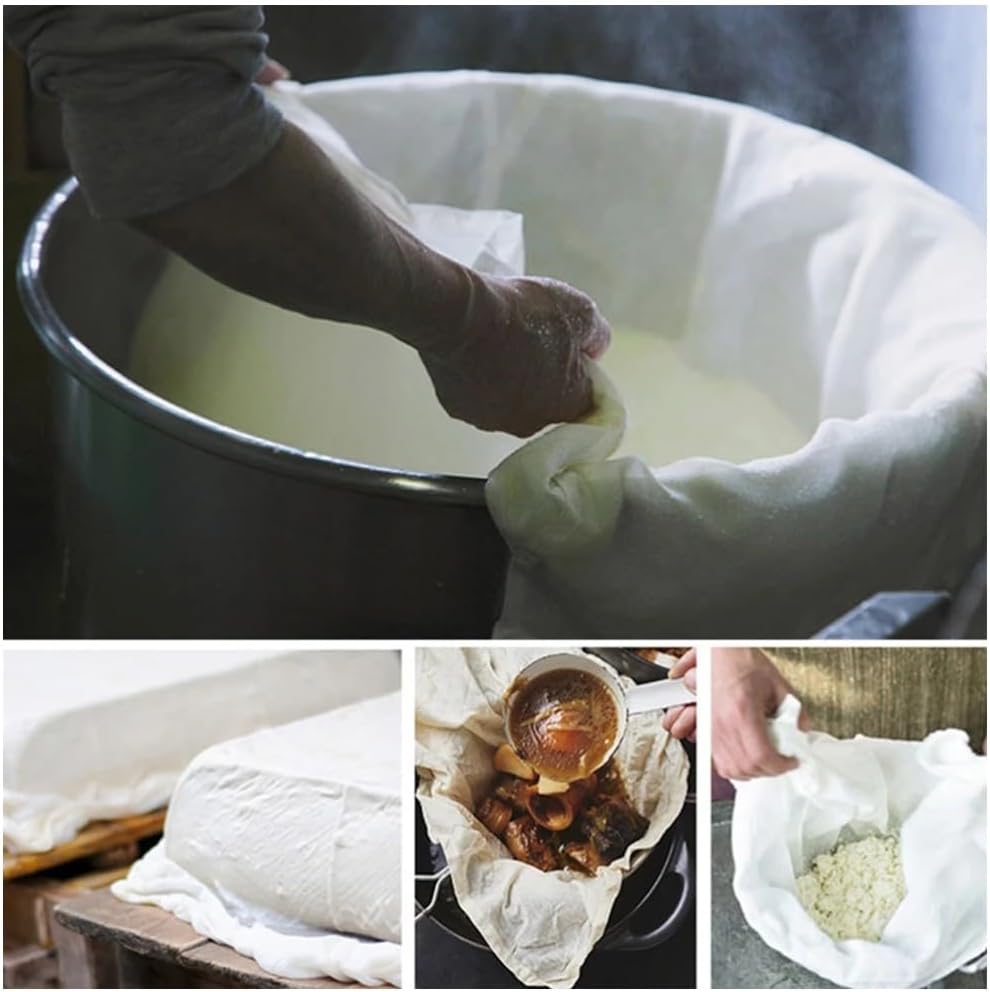 ya 14 9.20 baidi 2 Pcs Multi-function Cloths Kitchen Accessories Cheese Making Strainer Re ble-1
