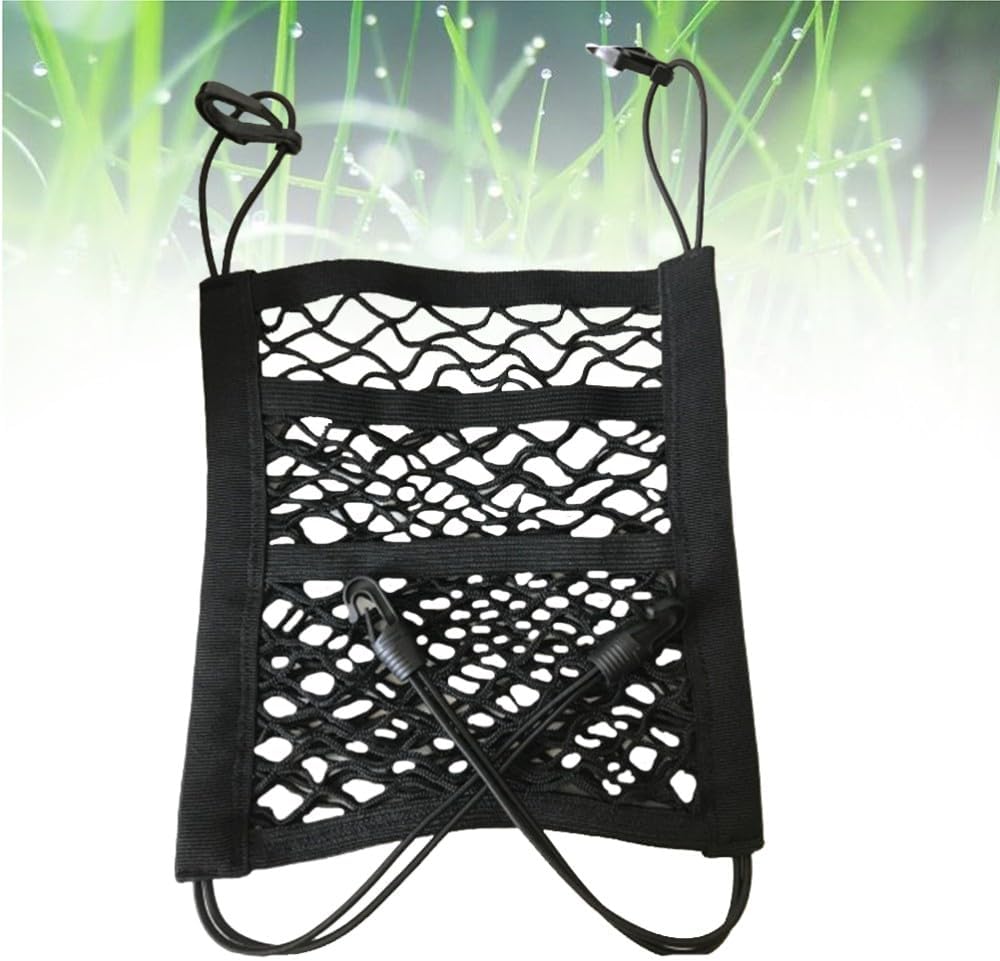 ya 2 8.15 3 Layer Storage Bag Mesh Car for SEATback Organizer Net Armrest for Seats