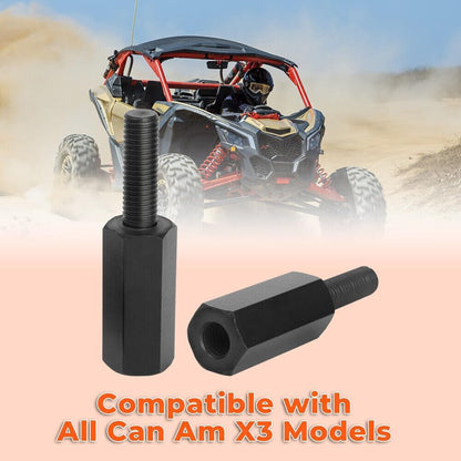 ya 4 8.10 2PCS for SEAT Riser Raise 2 inch Lift Kit For Can-Am Maverick X3 All Years UTV NEW