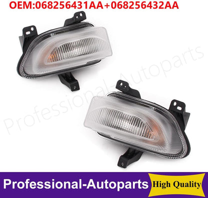 ya 6 8.24 baidi 1Pair Front Left & Right Parking Turn Signal Lamp for 2015-2018 for Jeep Renegade