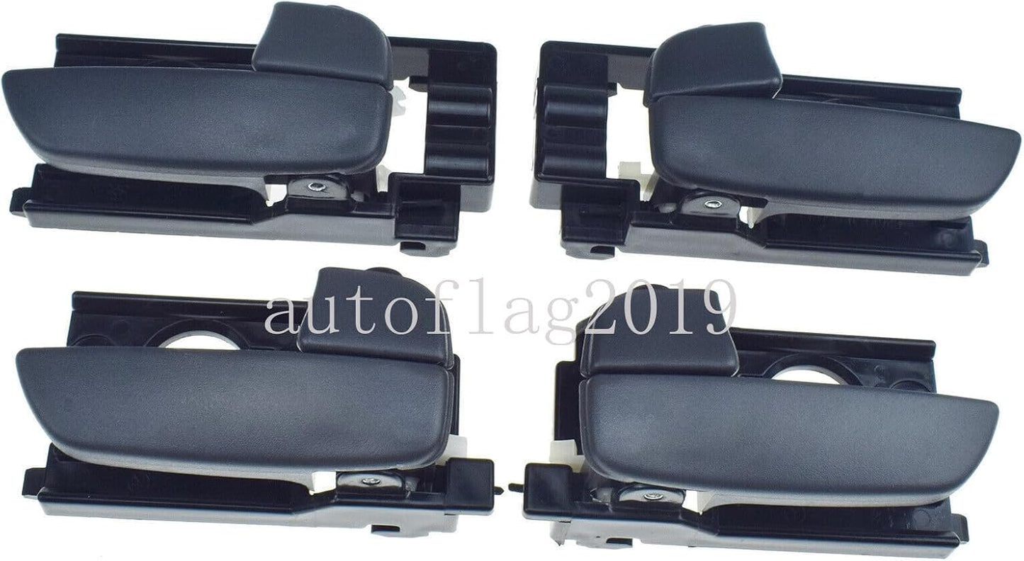 ya 4 8.24 baidi 4 Piece Gray Interior Door Handle Set for Hyundai Accent 2006-2011 