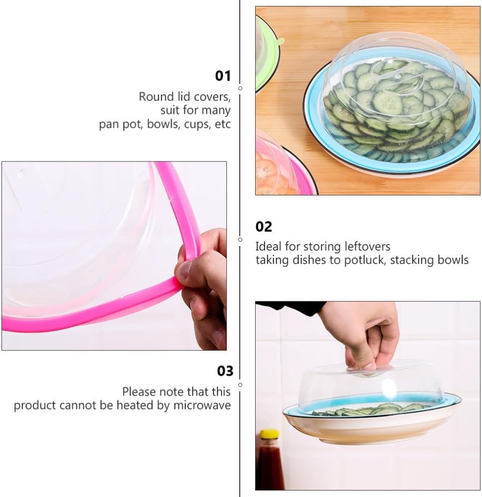 ya 14 9.20 baidi 5 Pcs Fresh Cover Portable Food Sealer Expandable Stora Covers-1