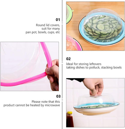 ya 14 9.20 baidi 5 Pcs Fresh Cover Portable Food Sealer Expandable Stora Covers-1