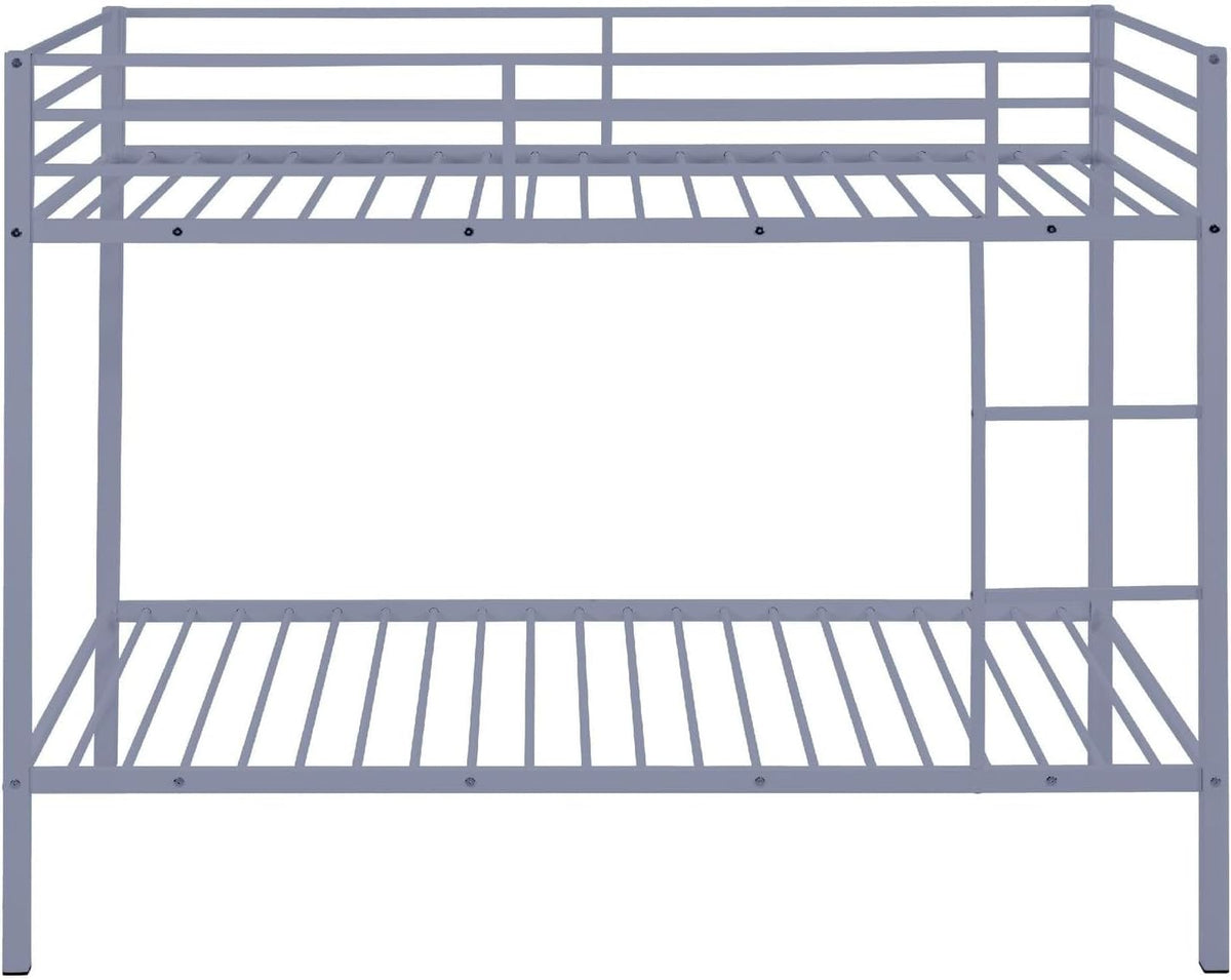 ya 28 10.13 baidi Metal Bunk Bed Gray Over