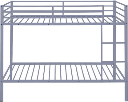 ya 28 10.13 baidi Metal Bunk Bed Gray Over