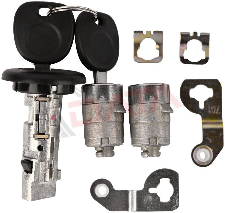 ya 5 8.10 Exterior Door Handle & Lock Cylinder for 2001-2006 GM Chevy for Silverado Tahoe