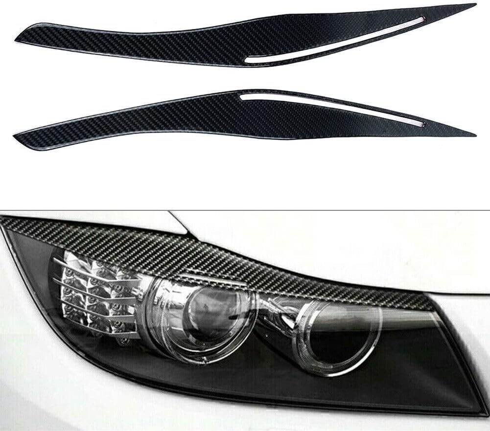 ya 10 9.16 zhengce Headlight Eyelid Eyebrow Cover Trim for BMW E90/E91/328i/335i 2006-2011 US