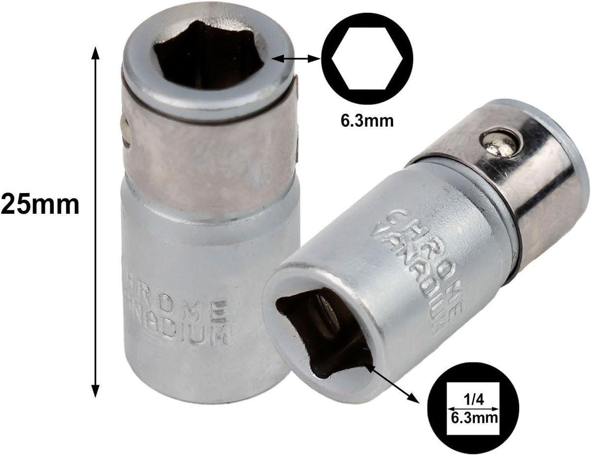 ya 14 9.20 baidi Reliable 2PCS Socket Bits Converter with Chrome Vanadium Steel Material-1