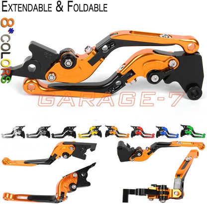 ya 11 9.14 baidifor Suzuki GSF650 Bandit 2005-2006/GS500E 2017 Brake Clutch Levers CNC