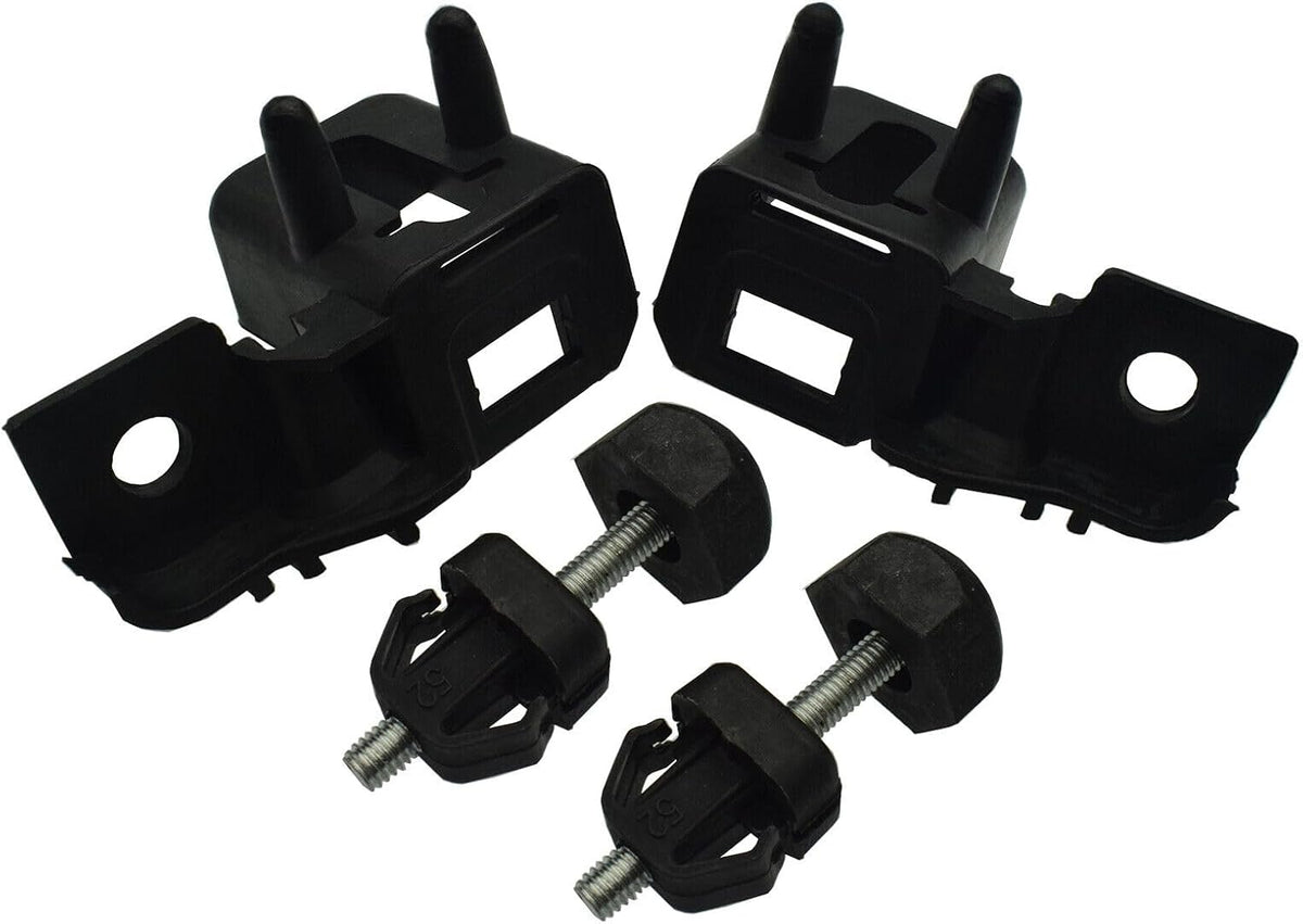 ya 4 8.10 4-Pack Hooded Bull Plugs and Brackets Left and Right Side for 2013-20 for Ford Fusion MKZ
