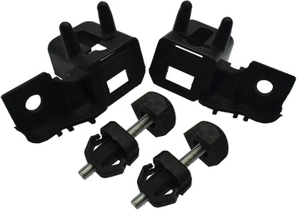 ya 4 8.10 4-Pack Hooded Bull Plugs and Brackets Left and Right Side for 2013-20 for Ford Fusion MKZ