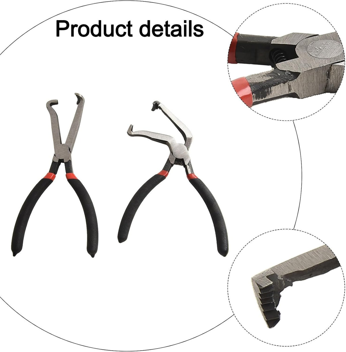ya 13 9.15 baidi 3PC Electrical Disconnect Pliers 60Degree Electrical-Connector-Separator-Wiring