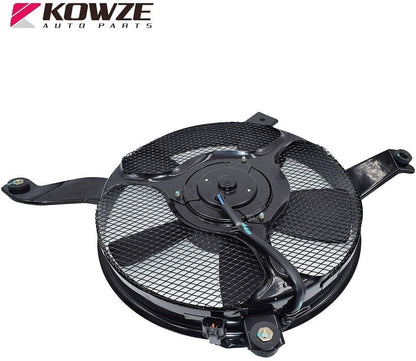 ya 2 8.15 A/C Condenser Fan Motor Shroud fit for Mitsubishi MONTERO V43 45W Long Wagon