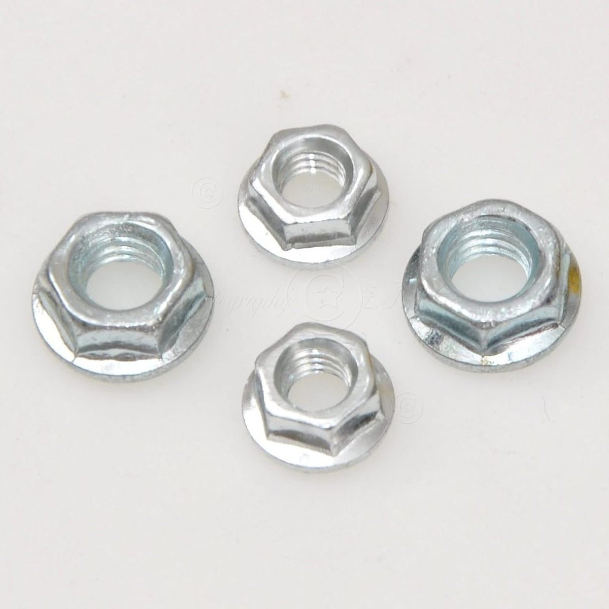 ya 13 9.15 baidi 2x/Lot Aluminum Hex M5+M6 Nuts Locknuts for Motorcycle Bike RC Model Repair Unit