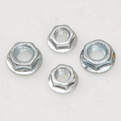 ya 13 9.15 baidi 2x/Lot Aluminum Hex M5+M6 Nuts Locknuts for Motorcycle Bike RC Model Repair Unit