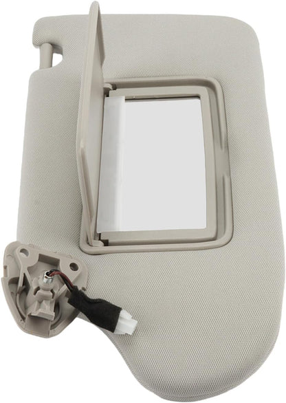 ya 11 9.14 baidiGray Left Driver Side Visor Sun Protector for 2016-2021 for Nissan Maxima 96401-9DE0A-