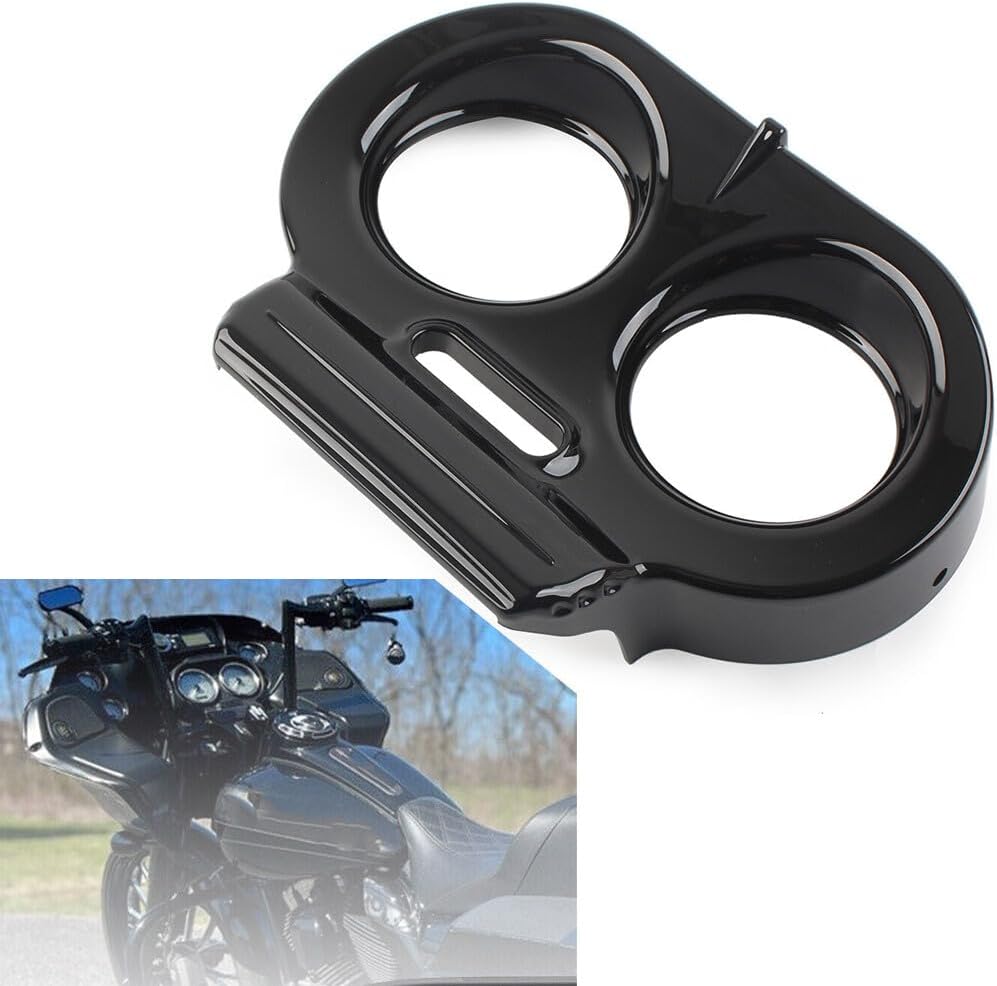 ya 4 8.14 Motorcycle Gauge Cover Nacelle Housing Fairing for Harley Road Glide FLTRX