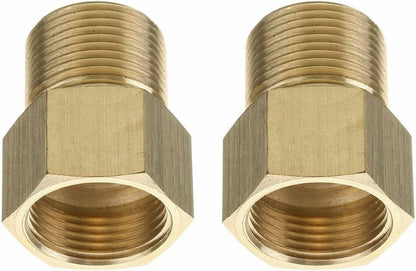 ya 26 10.21 baidi Metric M22 15mm Male To M22 14mm Female Thread Pressure-Washer Coupler Adapterx2