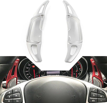 ya 5 8.24 baidi Silver Steering Wheel Shift Paddle Shifter for 2016-2018 for Benz SL63/SL65 R231