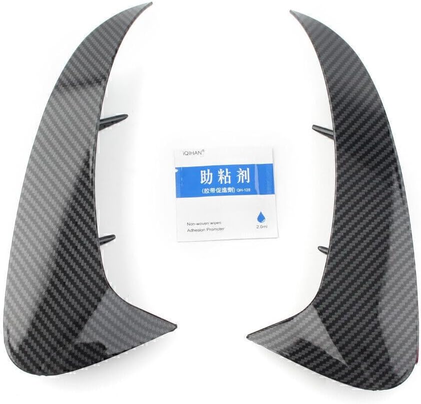 ya 4 8.24 baidi Carbon Look Rear Bumper Fins Canards Splitters Fit for Benz A Class W177 A220 19 UP