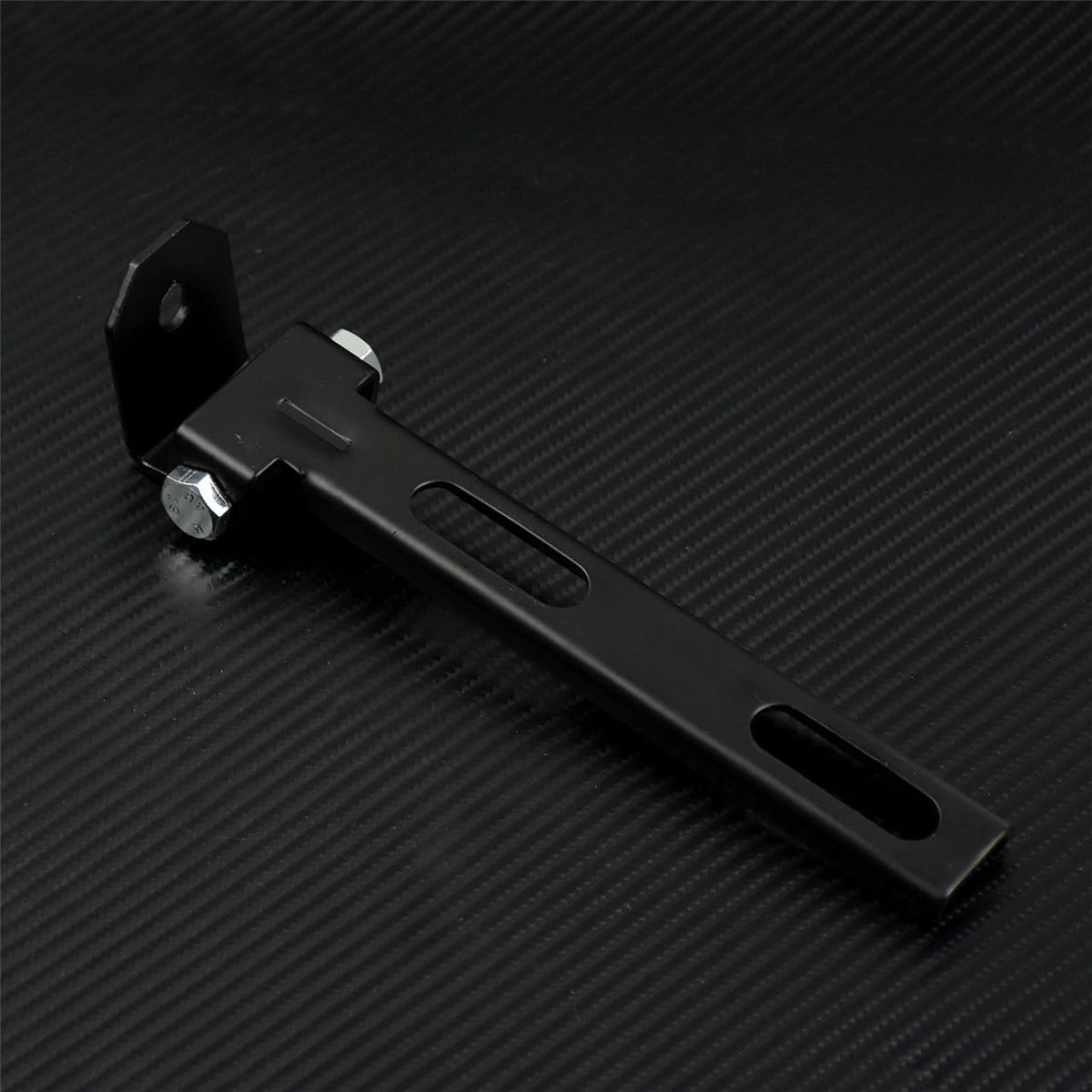 ya 4 8.8.2 Alligator Emboss Solo Driver for SEAT + Black Mounting Fit for Harley Bobber Chopper