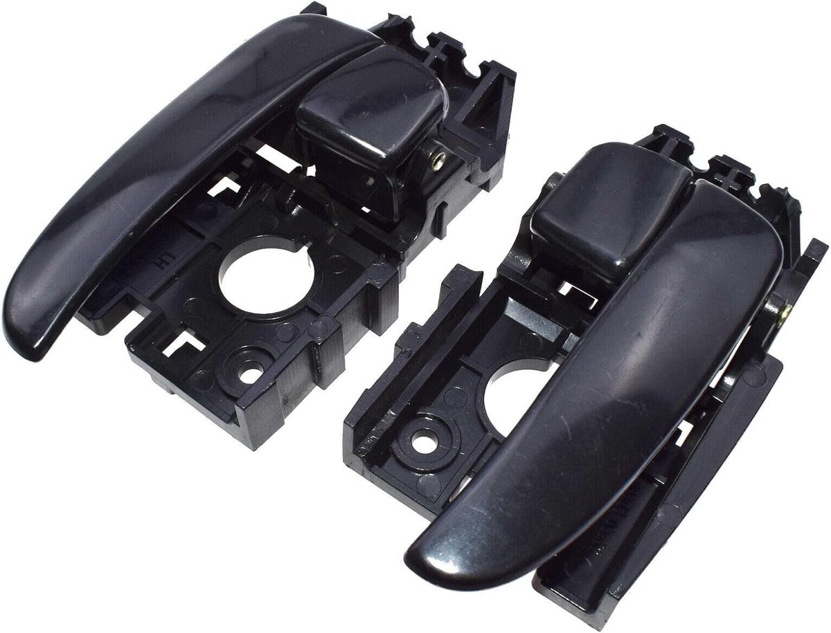 ya 4 8.8.2 Interior Front Left and Right Black Door Handle for Hyundai for Elantra 2001-2006 2X