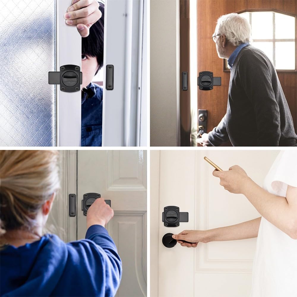 ya 26 10.21 baidi Door Lock Sliding Bolt Lock. Latch Locks Outside Security Latches Hardware