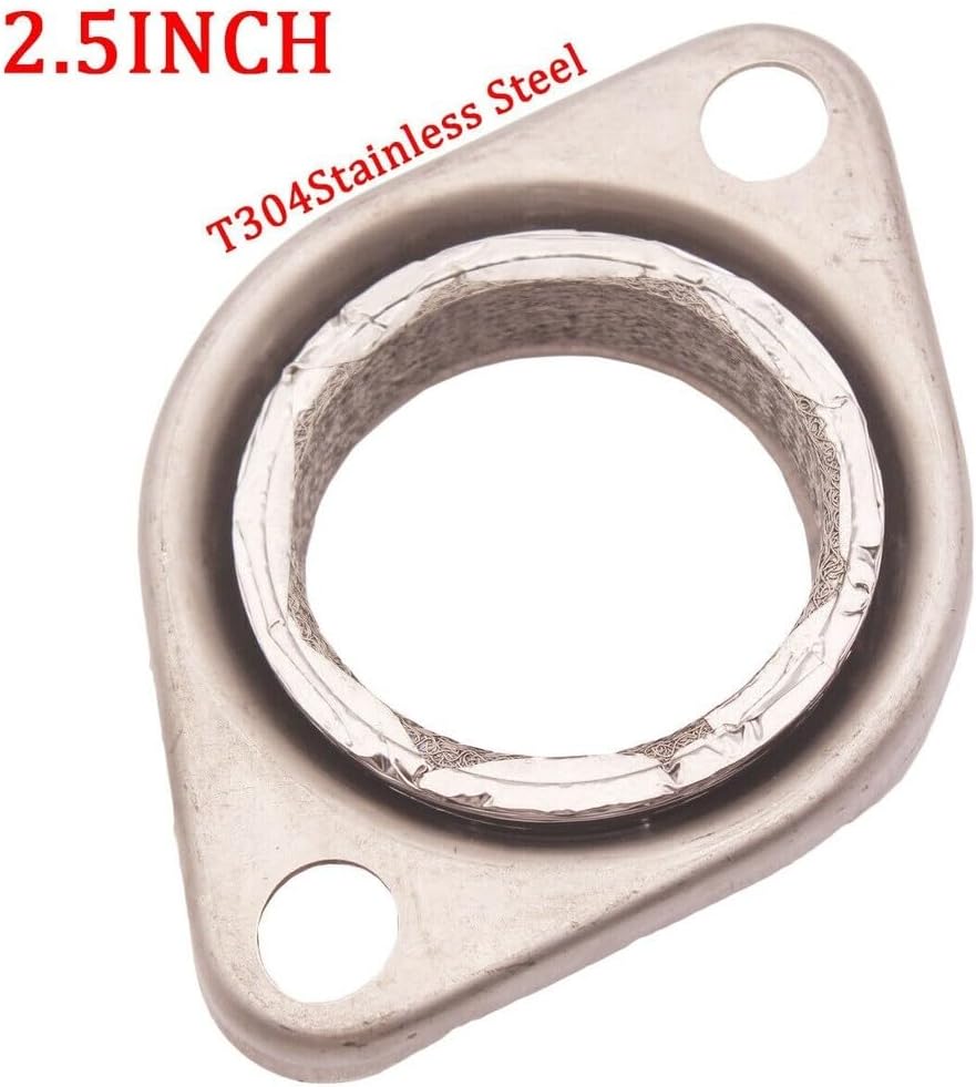 ya 4 8.14 2.5 INCH 63mm CAR HEADER COLLECTOR FLANGE AND DONUT GASKET KIT JDM ITR