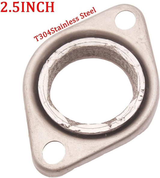 ya 4 8.14 2.5 INCH 63mm CAR HEADER COLLECTOR FLANGE AND DONUT GASKET KIT JDM ITR