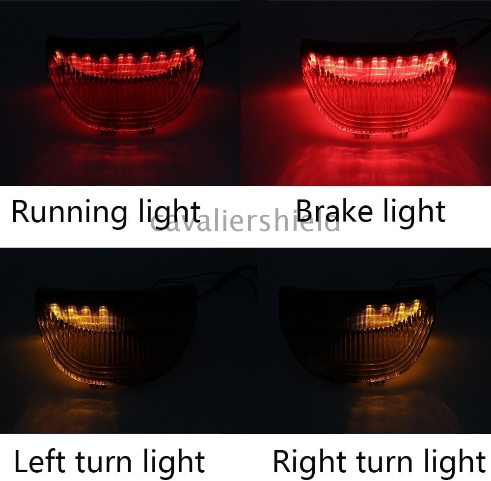 ya 23 10.7 baidi Rear LED Taillight Brake Light Integrated Turn Signal Lamp for Honda CBR600RR