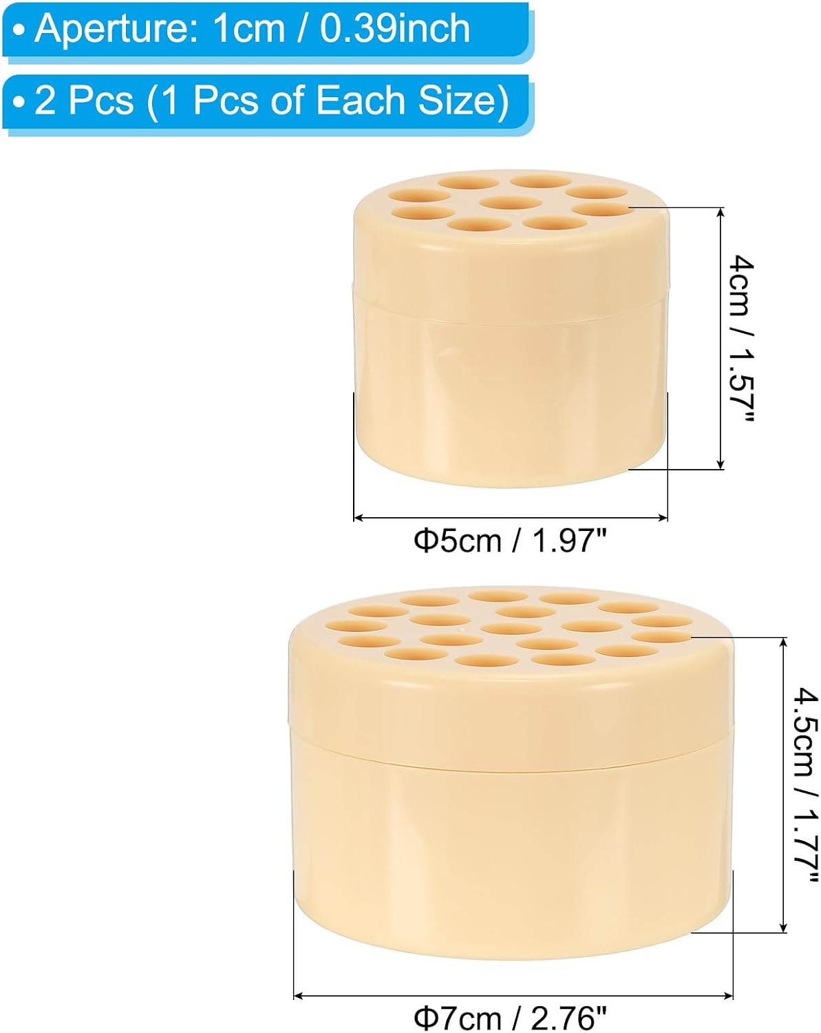 ya 26 10.21 baidi 2 Pcs Spiral Flower Stem Holder, S&L Spiral Stem Holder for DIY, Yellow