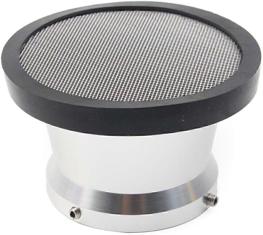 ya 5 8.10 Silver 50mm Carb Carburetor Air Filter Horn Cup W/Net Funnel Velocity Stacks
