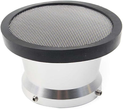 ya 5 8.10 Silver 50mm Carb Carburetor Air Filter Horn Cup W/Net Funnel Velocity Stacks