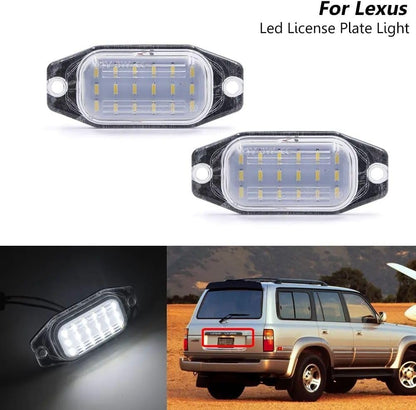 ya 13 9.15 baidi 2x License Plate Light 8127 124010/660110 For for for Lexus LX450 for Toyota Land/FJ Cruiser