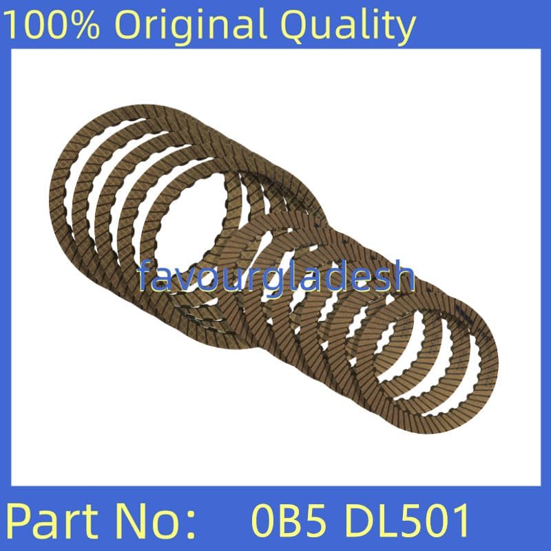 ya 10 9.16 baidi 11X 0B5 DL501 Automatic Transmission Clutch Friction Kit for VW for Audi DSG 7 Speed -