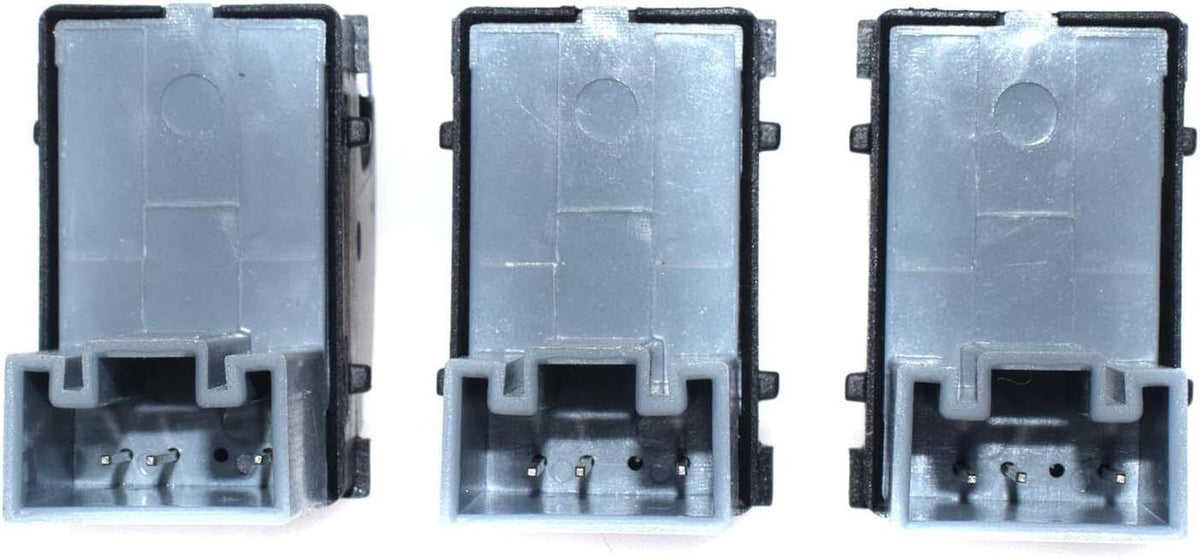 ya 11 9.14 zhengce Chrome Power Window Control Switch 3pcs for VW for Tiguan for Jetta for Gol