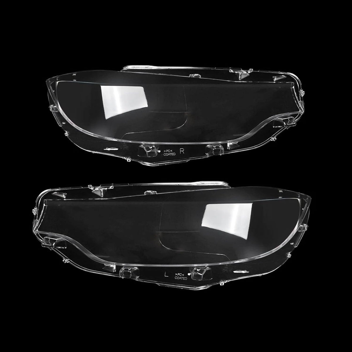 ya 9 10.24 For 2018-2020 for BMW 4 Series F32 F33 F36 M4 Pair Front Headlight Lens Clear Cover