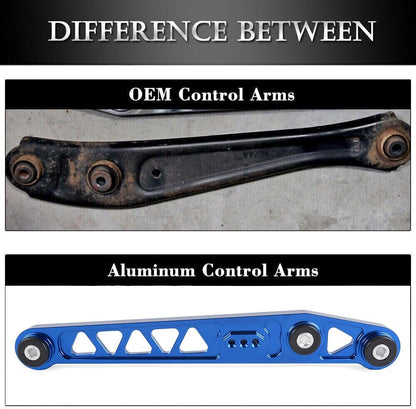 ya 13 9.15 baidi BLUE Suspension Rear Lower Control Arm Subf for Ram e Tie Bar Kit For 1996-2000 EK