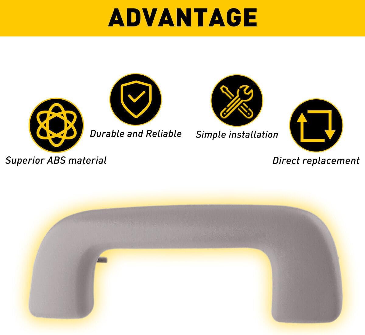 ya 4 8.14 for Toyota for Corolla Yaris Rav4 EA Front LH RH Inner Roof Ceiling Handle Pull Grab