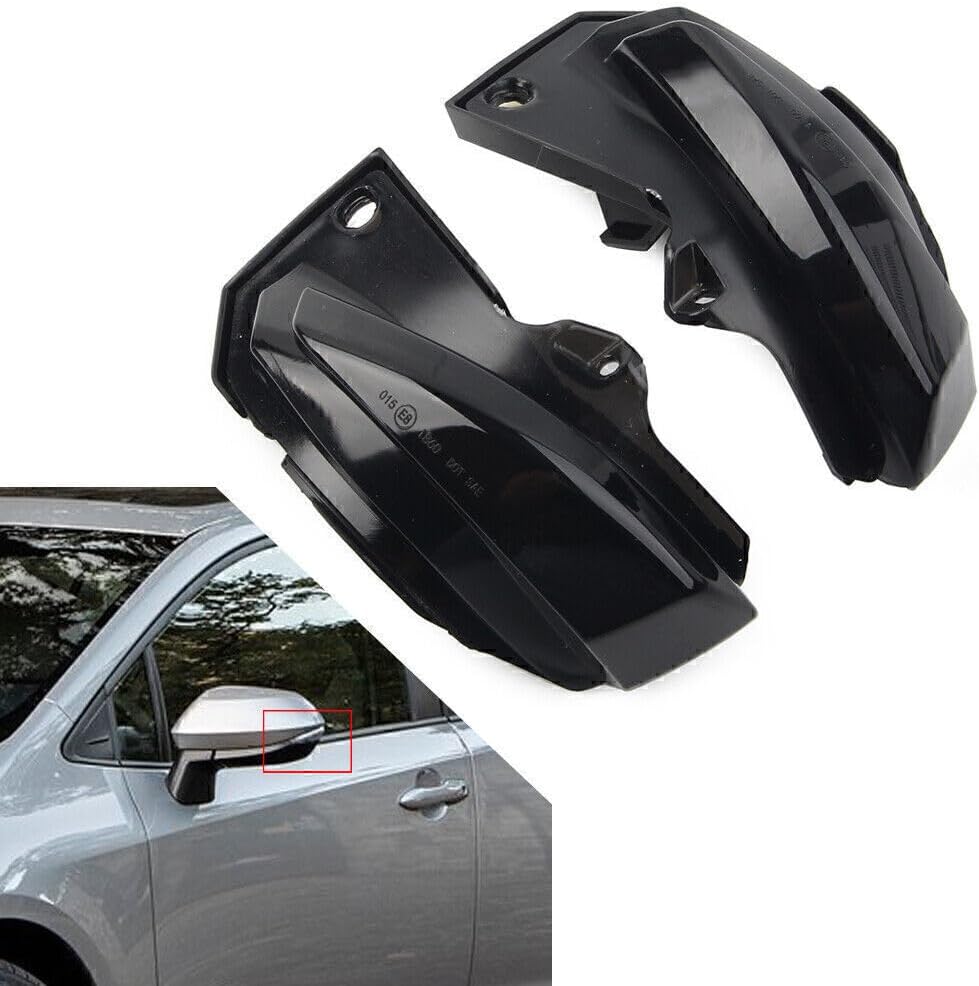 ya 11 9.14 baidifor Toyota Sienta for Corolla LED Side Mirror Sequential Dynamic Turn Signal Light