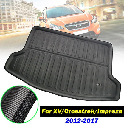ya 7 8.24 baidi Cargo Boot Liner Mat Trunk Floor Tray Carpet for Subaru XV for Impreza 2012-2017