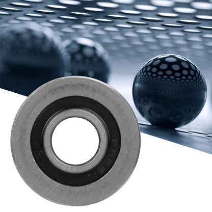 ya 16 10.20 baidi U22 U Shaped Ball Bearing Round Bottom Track Groove Pulley Bearing Sliding
