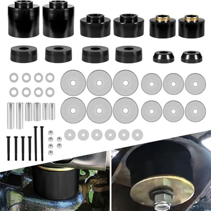 ya 2 8.15 4.4123R Body Cab Mount Bushing Kit for 1980-1998 for Ford F150 F250 F350 2WD 4WD New