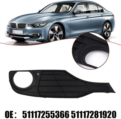 ya 13 9.15 baidi FOR 3 SERIES F30 F31 11-16 FRONT BUMPER FOG LIGHT FULL CLOSED GRILLE Right