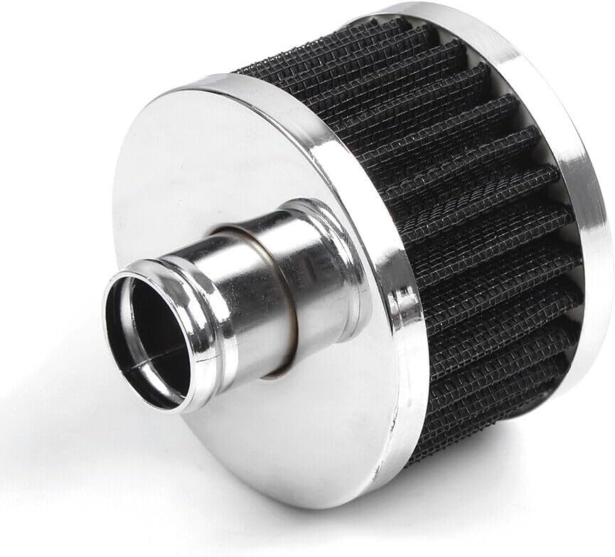 ya 13 9.15 baidi 2X Extra Flow 1 to 1-1/4 Push In Valve Cover Baffled Breather Vent Filter